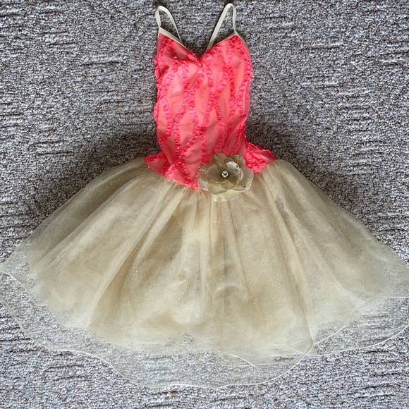 Weissman Other - Pink & Gold Weismann Dance Costume